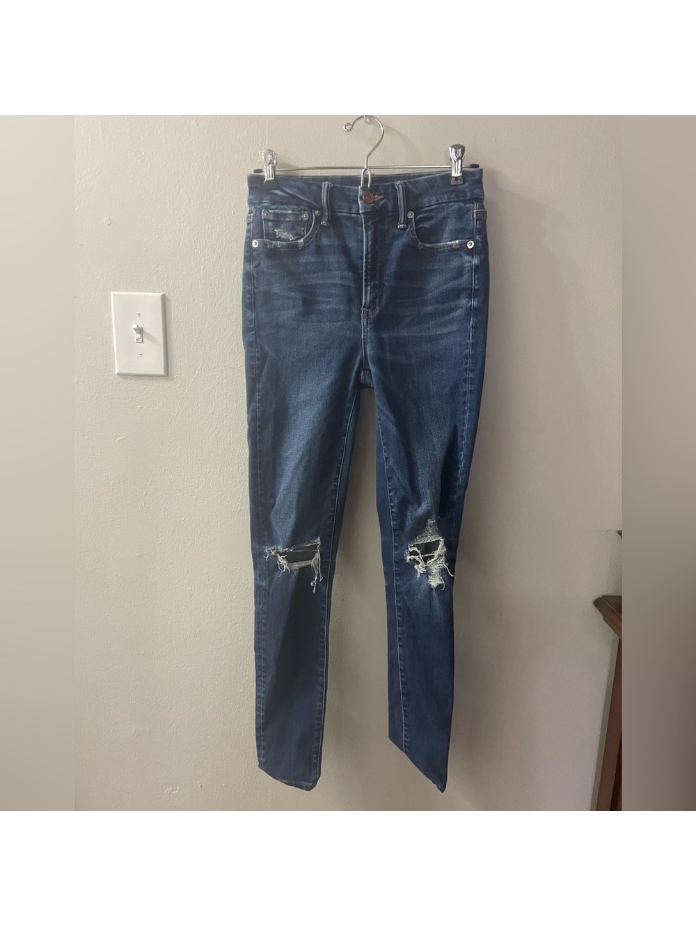 Women’s American Eagle size 2 The Luxe Jean Super Hi-Rising Jegging Tote3